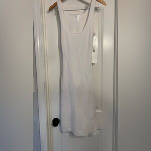 LEITH Scoop Neck Cut Out Tank Dress